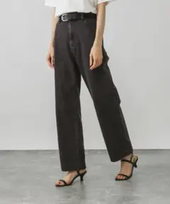 グローバルワーク GOODデニムストレートパンツ Lサイズ