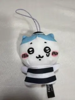 【美品】ちいかわ 囚人マスコット ハチワレ ぬいぐるみ