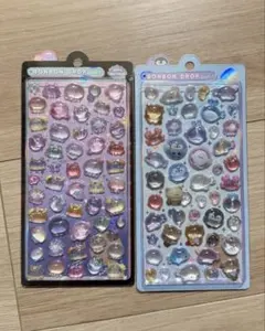 【正規品】水族館限定　ボンボンドロップシール 2枚セット