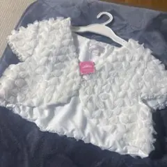 motherways ボレロ　フォーマルウェア ホワイト　150