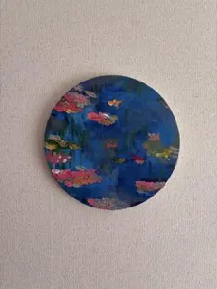 クロード・モネ ヴィンテージ ステンドグラス 睡蓮 ダラス美術館グラス