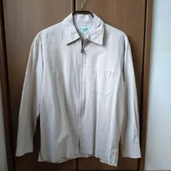 Crocodile チェック柄長袖シャツ MEDIUM ベージュ