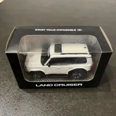 【非売品】★ TOYOTA ランクル プルバックカー ブラック ホワイト 新品未使用 非売品】 TOYOTA ランクル プルバックカー ブラック