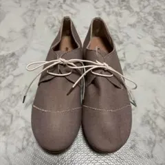 59新品 Fericoeur25.5cm EEEEキャンバスレースアップシューズ