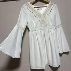 Rady カシュクールレースチュニックワンピース