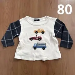 klädkåp kladskap 車刺繍 長袖トレーナー　80