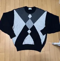 アーガイル ニット