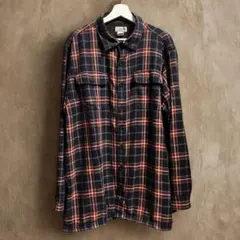 L.L.Bean ボア付ネルシャツ XLサイズ