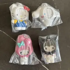 サンリオフォトフレームマスコット キティ マイメロ シナモン クロミ コンプ