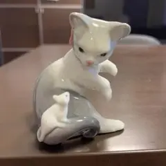 リヤドロ　陶器人形「可愛いい子猫」スペインNo6941 インテリア　絶版品 リヤドロ 陶器人形「可愛いい子猫」スペインNo6941 インテリア