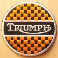 Triumph ワッペン ビンテージ　　Q379 2025年最新TRIUMP ワッペンの人気アイテム - メルカリ