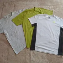 スポーツ用Tシャツ3枚セット