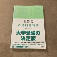 世界史基礎問題精講　旺文社