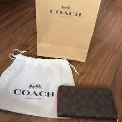 保存袋付き未使用未開封COACH 長財布 ブラック C7184本物 - メルカリ