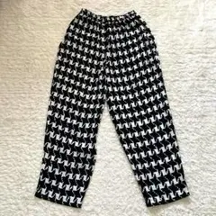 ♡伊太利屋♡カジュアルサラッとパンツ 千鳥柄　size13