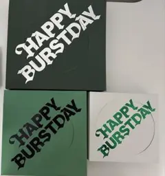 SEVENTEEN HAPPY BURSTDAY 3形態セット　開封済み