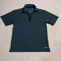 U.Prenoma ダークグレイ ポロシャツ M