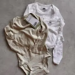 【新品】H&M ベビー肌着 ロンパース3枚セット 80サイズ
