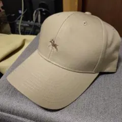 POLO ベージュ ベースボール キャップ