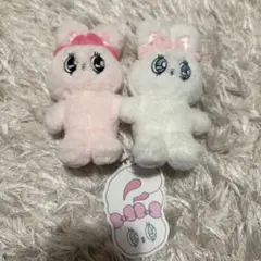 エスターバニー ぬいぐるみ キーホルダー ピンク