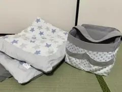ニトリ　ベビーマット＆おむつストッカーのサムネイル