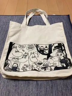 リンネル 2019年12月号付録 ムーミン トートバッグ