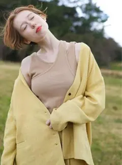 セレクトモカ【select MOCA】ノーカラーダブルボタンジャケット