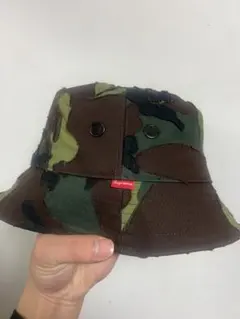 Supreme カモフラージュ バケットハット M/L