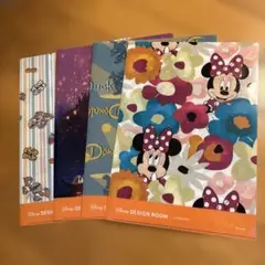 ★Disney DESIGN ROOMクリアファイル 4枚セットニッカホーム★