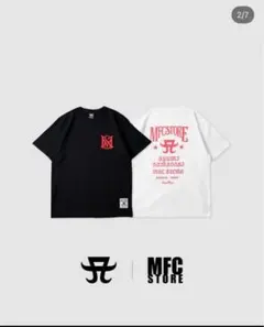 MFC STORE Tシャツ Lサイズ 白 黒