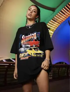 SHEIN レディース オーバーサイズ Tシャツ
