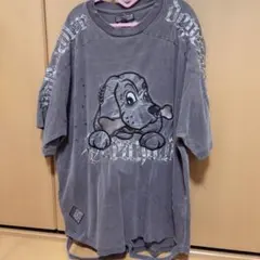 Gibous galfy ガルフィー 半袖Tシャツ グレー 中型犬 - メルカリ