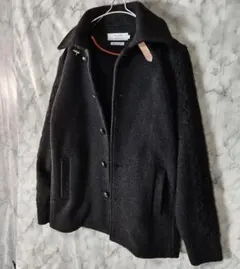 【CAFE SOHO】GIMライン メルトンウール&ニットハイブリッドジャケット