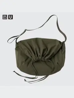 ドローストリングショルダーバッグ ユニクロ