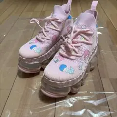 ミキオサカベ×LittleTwinStars スニーカー　ピンクのサムネイル