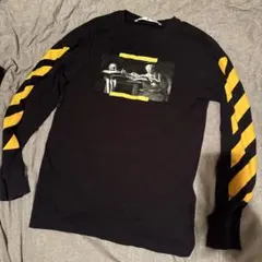 最終値下　Off-White ブラック 長袖シャツ Lのサムネイル