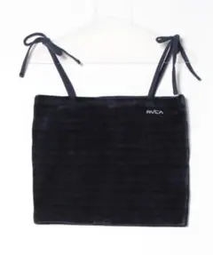 【RVCA/ルーカ】24SS VELOUR TANK TOP/ベロアキャミソール