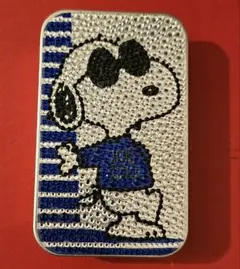 スヌーピー Joe cool キラキラ缶
