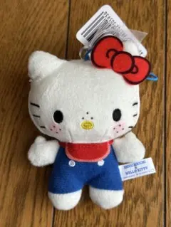 モンチッチ×ハローキティ　 おそろいアクリルチャーム付きマスコット