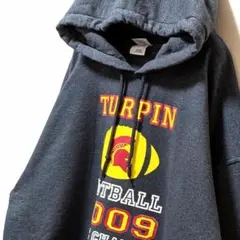 ギルダン 2009ターピンFAVCチャンピオン パーカー グレー灰色L古着