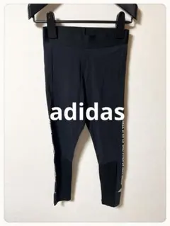 ☘️P1☘adidas ブラック レディース スポーツ レギンス パンツ OTのサムネイル