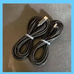 USB-C to USB-A ケーブル 1.5m 2本セット