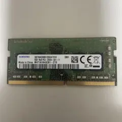 Samsung DDR4 8GB PC4-2666Vノート用動作確認済みです。
