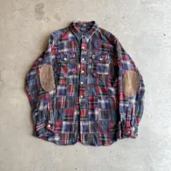 パッチワークシャツ