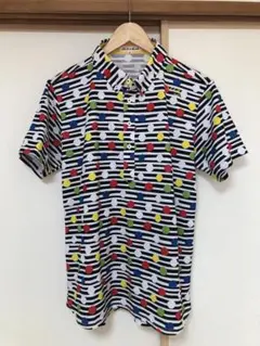 ILICCA Golf イリッカ メンズ ポロシャツ 総柄 サイズ3【美品】