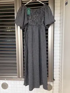ワンピ アフタヌーンティー チェック ユニクロ GU コカ ハニーズ ピエロ