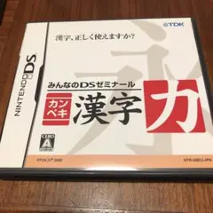 カンペキ漢字力 みんなのDSゼミナール