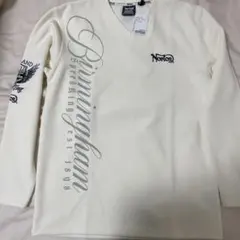 新品　Norton Vネック ロングTシャツ