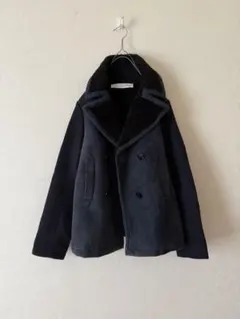 ムートンコート グレー