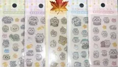ちいかわ　ベビー　ミニミニぷっくりシール　コンプリート５枚セット